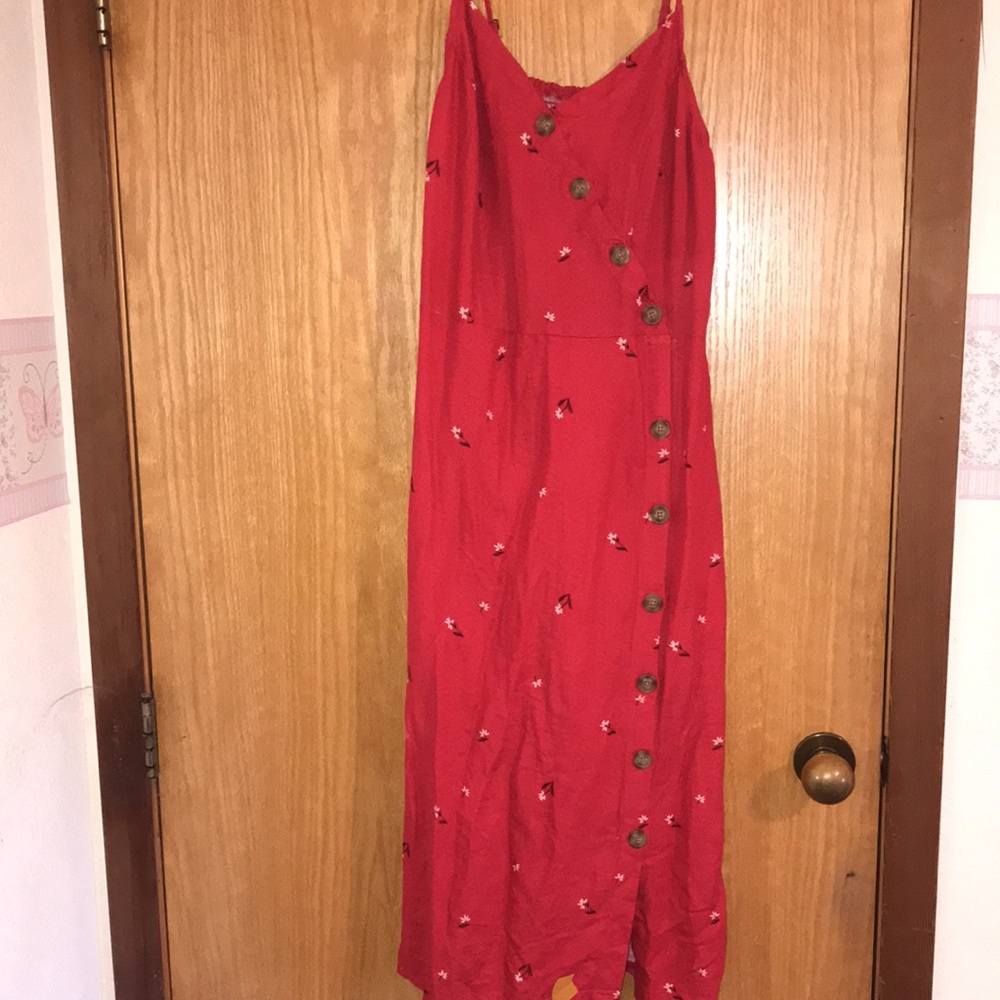 Universal Threads Button Adjustable Strap Red Siz… - image 7